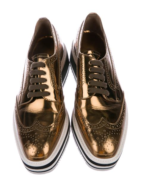 prada oxfords women's.